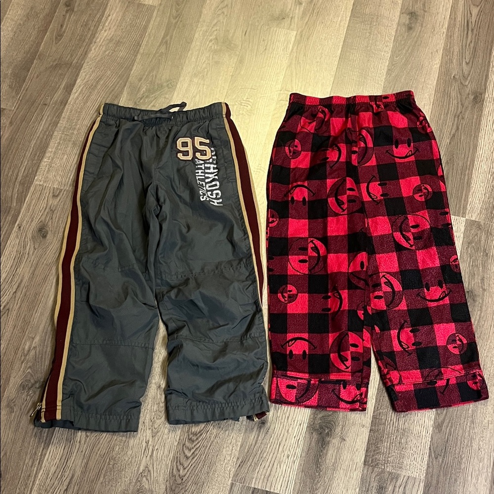 Osh Kosh size 6 pants Joe boxer 4/5 pj bottoms